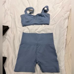 Light blue set active set